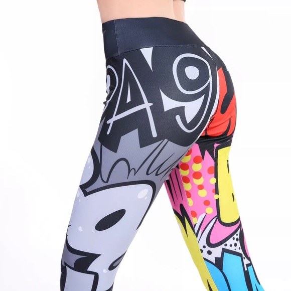 Pants - •Do you Anime?•Print Active Wear Leggings